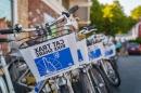 Bikes lined up